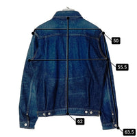 BLUE SAKURA ブルーサクラ 1st Gジャン デニムジャケット インディゴ size1 瑞穂店