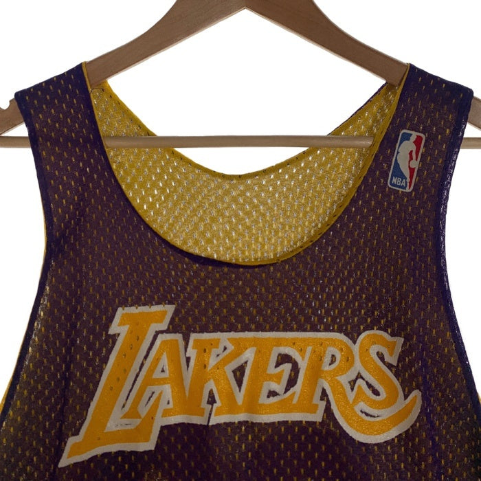 80's Sand-Knit NBA ロサンゼルス・レイカーズ マジックジョンソン 32 メッシュ ゲームシャツ パープル Size S 福生店