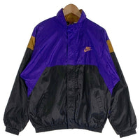 90’s NIKE ナイキ CROSS TRAINING リップストップ ナイロンジャケット パープル ブラック Size M 相当 福生店