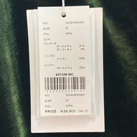 AMERI アメリ 23AW UND VELOUR HOLE LACE DRESS ベロア ホール レース ワンピース グリーン 02320530690 Size M 瑞穂店