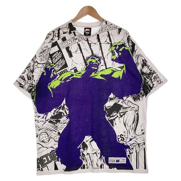 HUF ハフ MARVEL HULK Gamma S/S Tee マーベル ハルク プリントTシャツ ホワイト TS01973 Size XXL 福生店