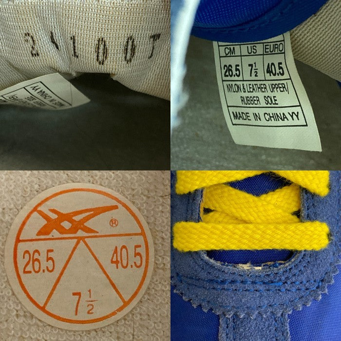 ASICS アシックス TOP315 アシックスタイガー リンバーアップ スニーカー ブルー size26.5cm 瑞穂店