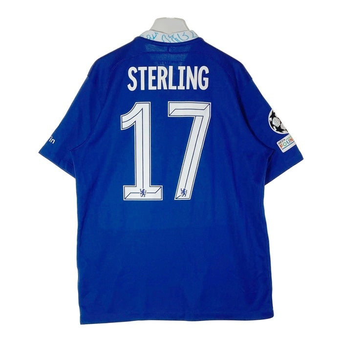 NIKE ナイキ Chelsea FC チェルシー 22-23 チャンピオンズリーグ 17 STERLING ホーム ユニフォーム ブルー sizeL 瑞穂店