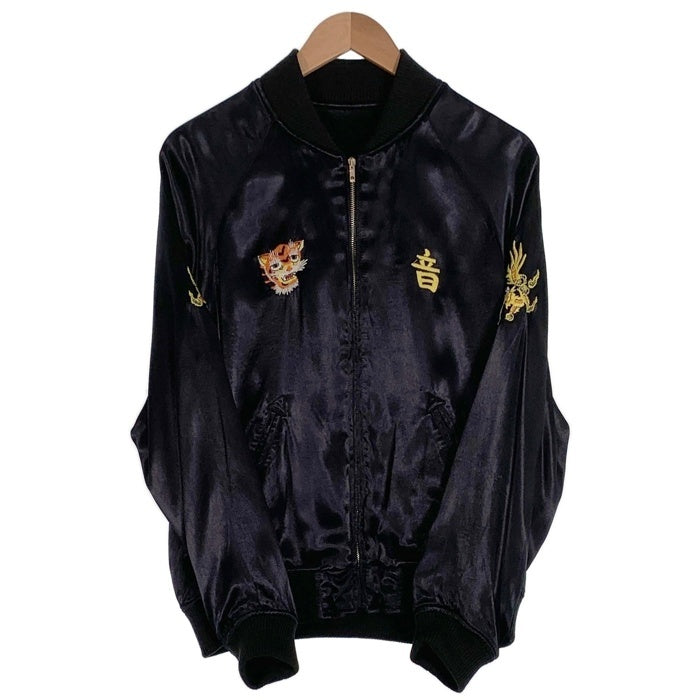 RUDE GALLARY TOKYO ルード ギャラリー トウキョウ 21AW OTO SKULL × MEX MARIA REVERSIBLE SOUVENIR JACKET マリア リバーシブル スーベニア ジャケット スカジャン ブラック Size 2 (Sサイズ） 福生店