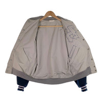 80`s BUTWIN バトウィン USA製 ウール スタジアムジャケット スタジャン ネイビー Size 42 福生店