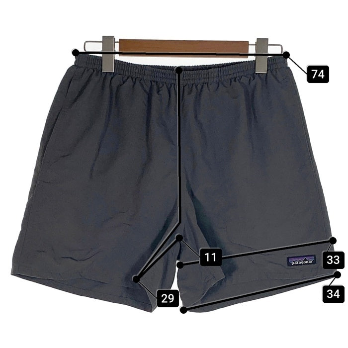 patagonia パタゴニア バギーズショーツ ショートパンツ チャコール 57021FA18 PGE Size M 福生店