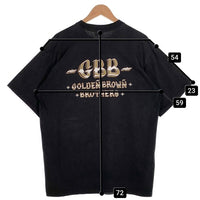 JSF ジェシーズショップ GBB ゴールデンブラウンブラザーズ プリントTシャツ ブラック Size XL 福生店