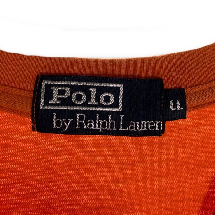 Polo By Ralph Lauren ポロ バイ ラルフローレン ハワイ 半袖 Tシャツ オレンジ Size LL 福生店