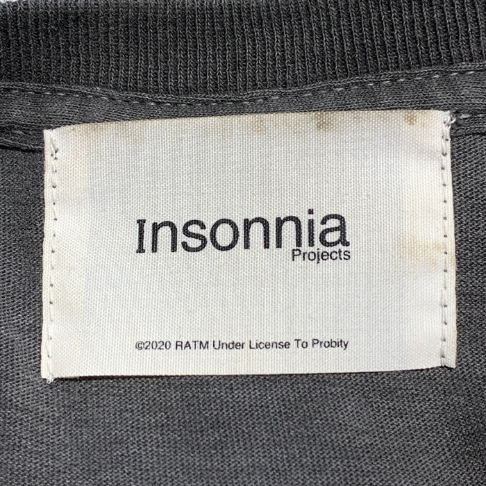 Insonnia Projects インソニアプロジェクト レイジアゲインストザマシーン ゲバラ プリントTシャツ チャコールグレー Size XL 相当 福生店