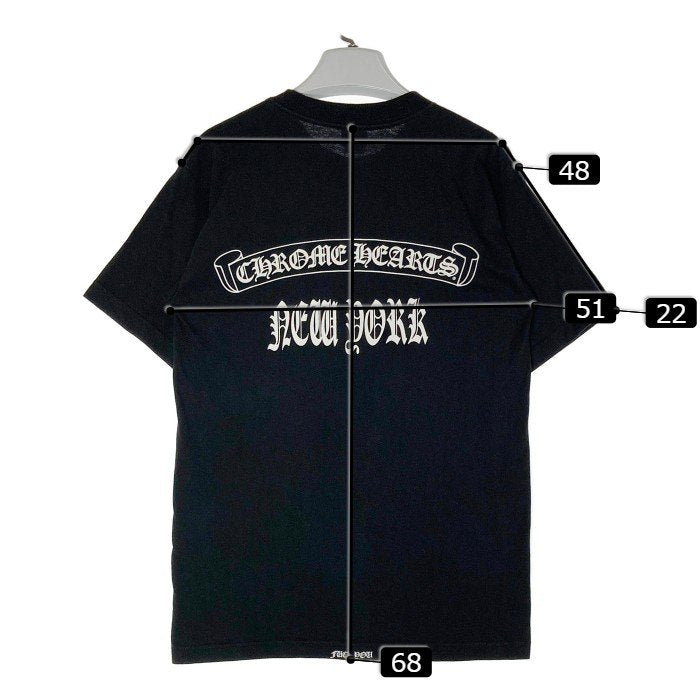 CHROME HEARTS クロムハーツ NY ニューヨーク限定 ポケット Tシャツ ブラック sizeM 瑞穂店