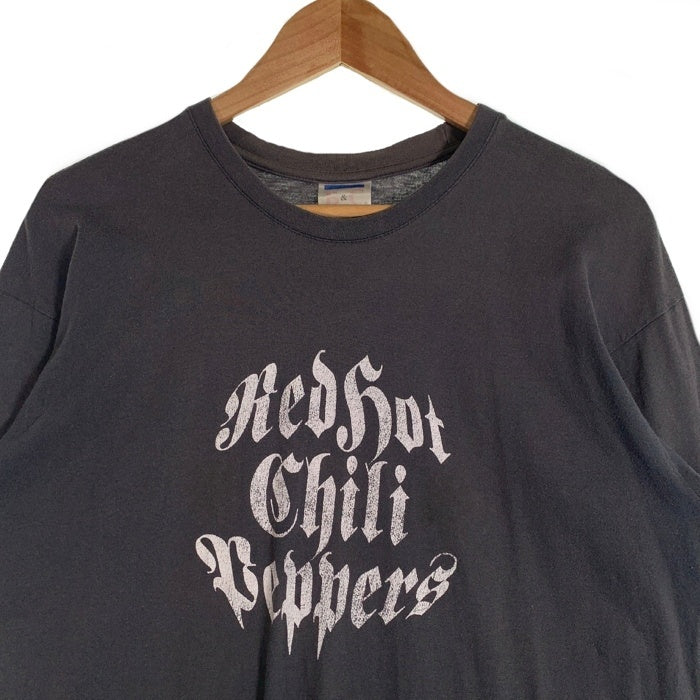 Red Hot Chili Peppers レッドホットチリペッパーズ プリントTシャツ チャコールグレー B&C Size L 福生店