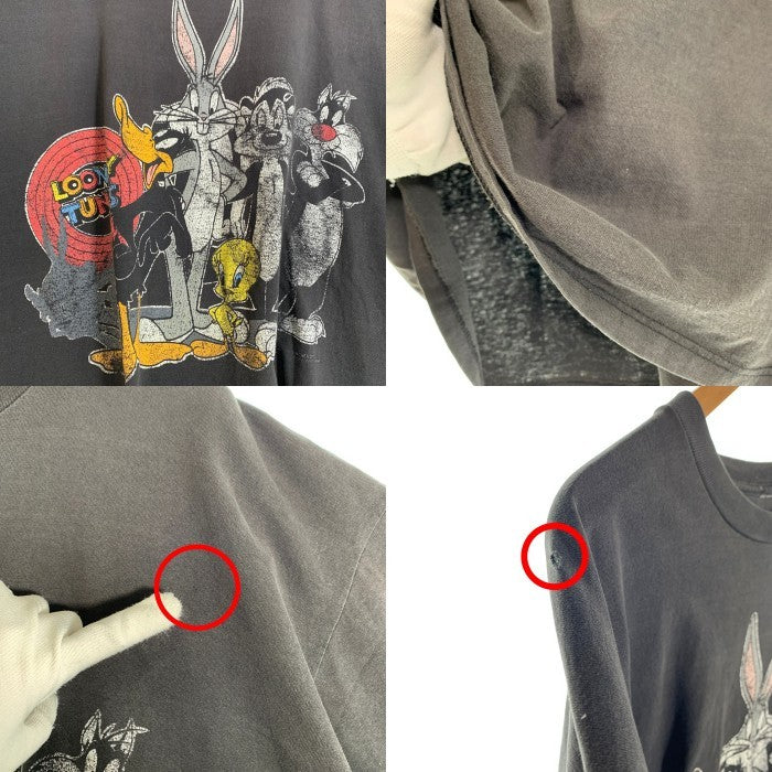 LOONEY TUNES ルーニー・テューンズ 半袖 Tシャツ ブラック Size 3XL相当 福生店