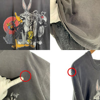 LOONEY TUNES ルーニー・テューンズ 半袖 Tシャツ ブラック Size 3XL相当 福生店
