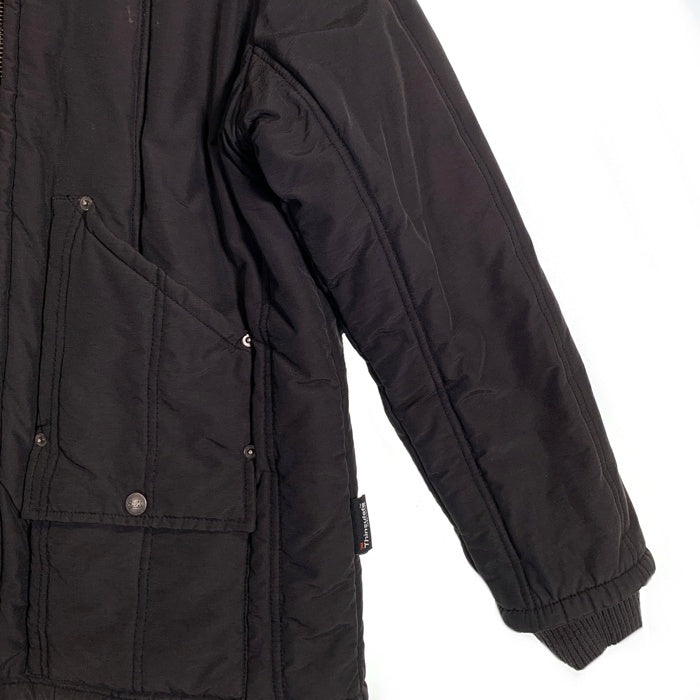 BLUCO ブルコ 60/40クロス ジップアップワークジャケット ブラック シンサレート 中綿 Size L 福生店