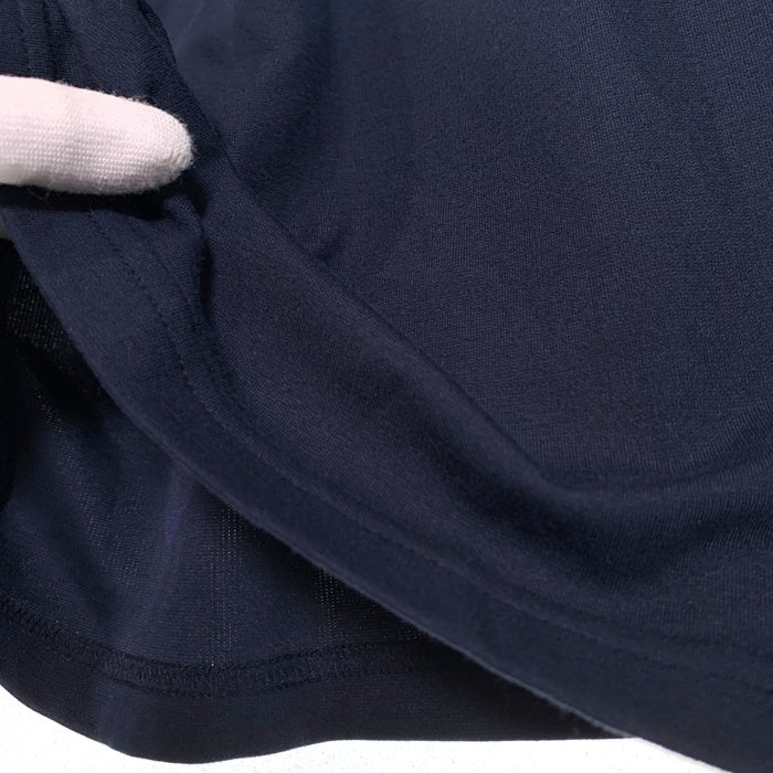 PRADA SPORT プラダスポーツ ハーフジップ プルオーバー ロングスリーブカットソー ネイビー ポリエステル SJJ80 Size M 福生店