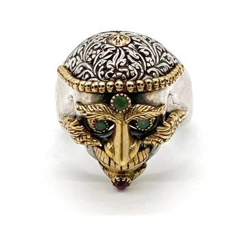 ZOLACO ソカロ Tibetan Monk Skull Ring 指輪 リング 11号相当 瑞穂店