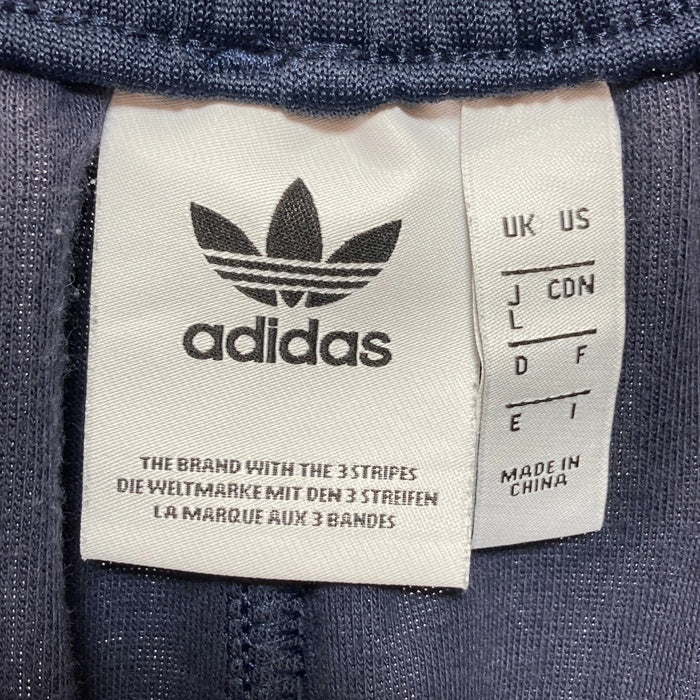 adidas アディダス FM1510 パイプパンツ ワイドパンツ ネイビー sizeL 瑞穂店