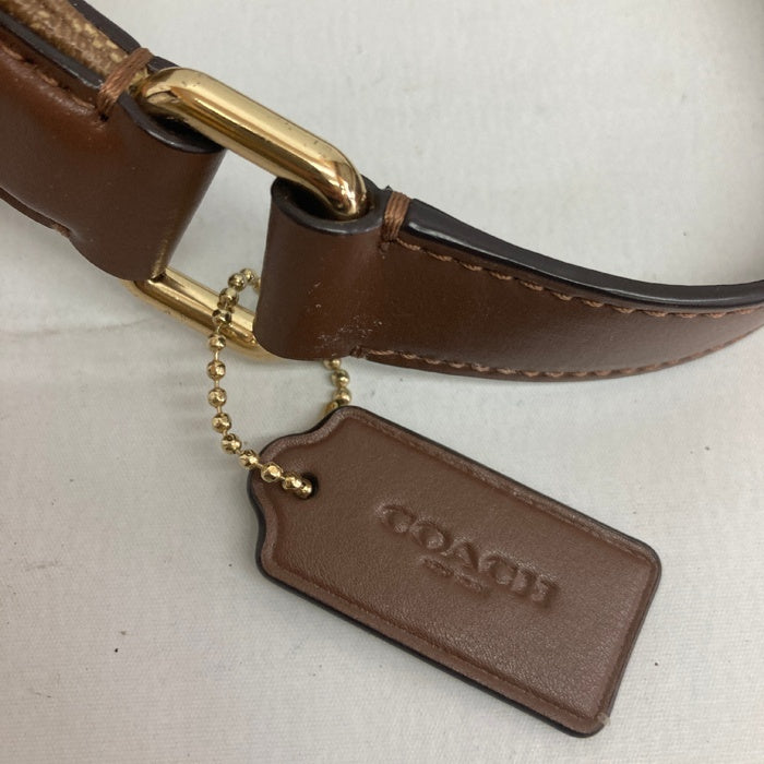 COACH コーチ F48740 シグネチャー ボディバッグ ブラウン 瑞穂店