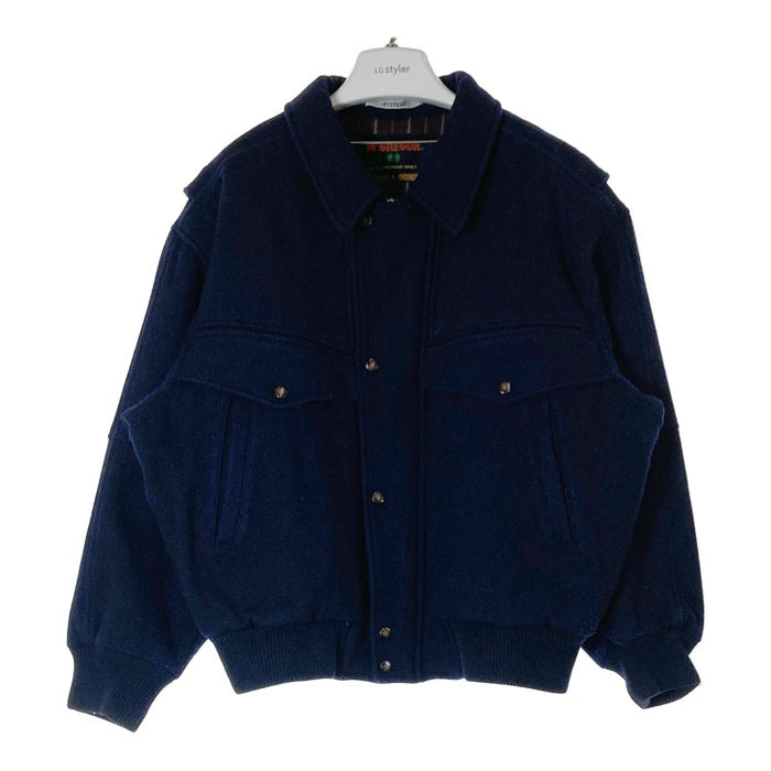 McGREGOR マクレガー G13-7620 90's ウール ブルゾン ネイビー sizeL 瑞穂店