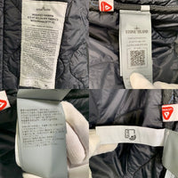 STONE ISLAND ストーンアイランド MODIFIED PANAMA ナイロンミックス ジップアップベスト 中綿 プリマロフト ブラック 7515G0840 size L 福生店