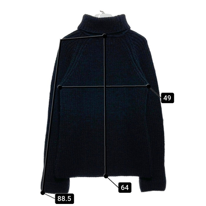 John Molloy ジョンモロイ タートルネックセーター ブラック size不明 瑞穂店