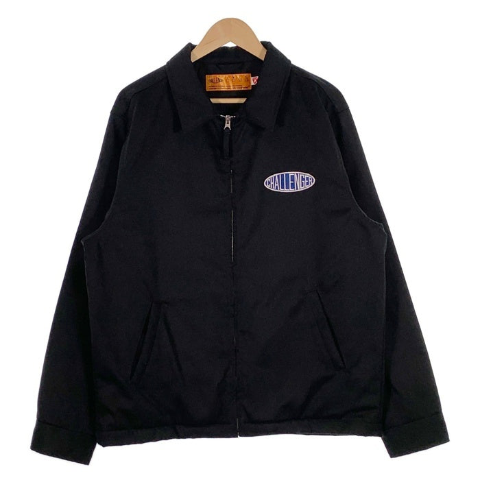 CHALLENGER チャレンジャー 23AW LOGO WORK JACKET ロゴワッペン ワークジャケット ブラック プリマロフト 中綿 CLG-JK 023-011 Size L 福生店