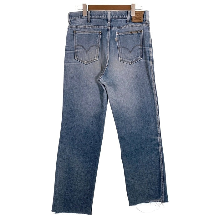 90's Levi's リーバイス ボタン裏J22 隠しリベット カットオフ ジッパーフライ デニムパンツ ライトブルー 日本製 Size ウエスト約90cm 福生店