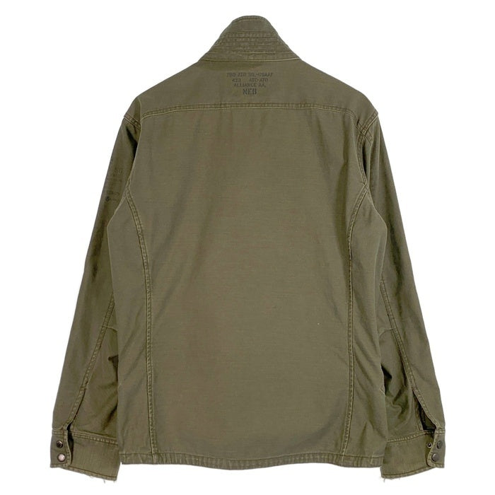 AVIREX アヴィレックス ミリタリーフィールドジャケット オリーブ 6132091 Size XL 福生店