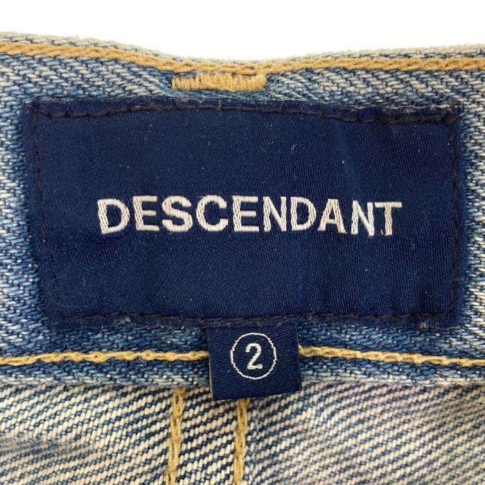DESCENDANT ディセンダント 1995 Wide デニムパンツ ライトインディゴ size2 瑞穂店