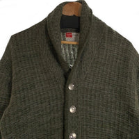 60's milwaukee knit  ミルウォーキーニット ラムズウール モヘア カーディガン グリーン WPL 10698 Size M相当 福生店