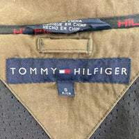 TOMMY HILFIGER トミーヒルフィガー コットン ナイロン ジャケット ブラウン sizeS※胸ポケット取手欠損 瑞穂店