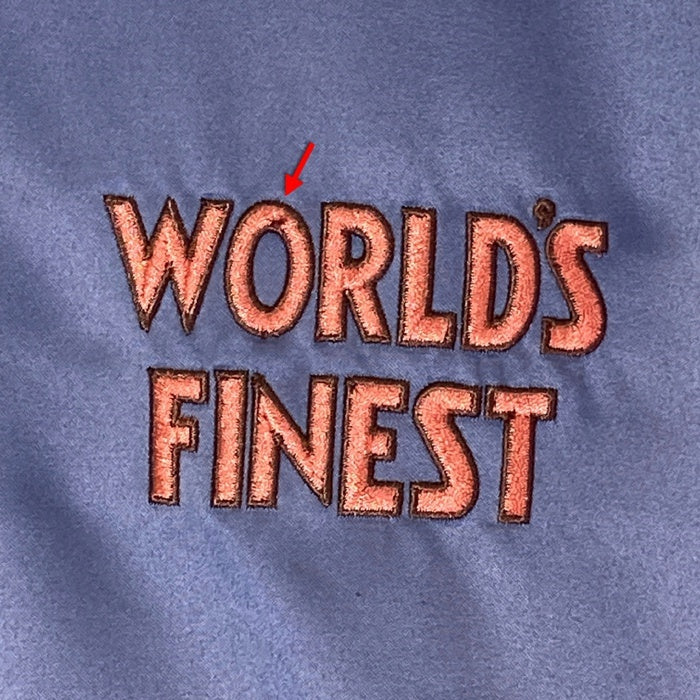 niko and... ニコアンド H234MJ00BO WARNER BROTHERS ワーナーブラザーズ 刺繍 スタジャン ライトブルー sizeF 瑞穂店