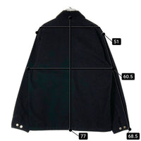 Carhartt WORK IN PROGRESS カーハートワークインプログレス MICHIGAN COAT ミシガンコート カバーオール ブラック sizeXL 瑞穂店