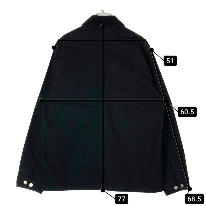Carhartt WORK IN PROGRESS カーハートワークインプログレス MICHIGAN COAT ミシガンコート カバーオール ブラック sizeXL 瑞穂店