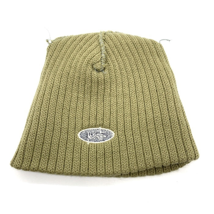 STUSSY ステューシー オーバル刺繡ロゴ ビーニーキャップ オリーブ ネイビー オールド タグなし 福生店