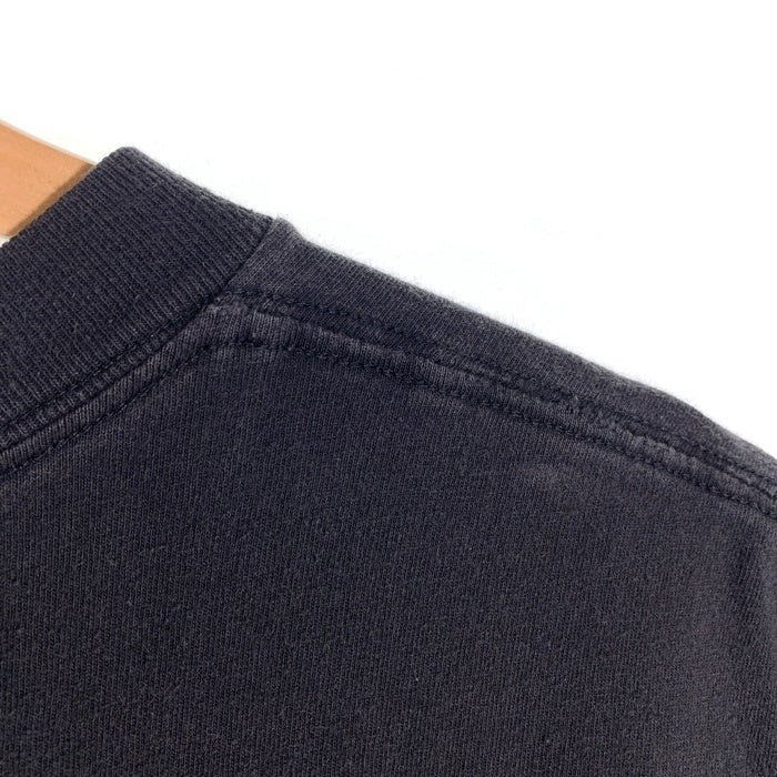 90`s CAMEL キャメル プリント ポケットTシャツ 半袖 ブラック 袖裾シングル ONEITA Size XL 福生店