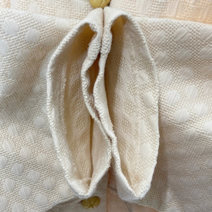 Jocomomola ホコモモラ コットン オーバーコート クリーム size40 瑞穂店