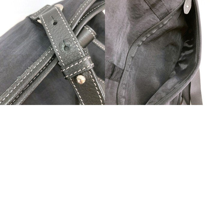 agnes b. Voyage アニエスベー ボヤージュ 2WAY ナイロンバッグ ハンド ショルダー ブラック 瑞穂店