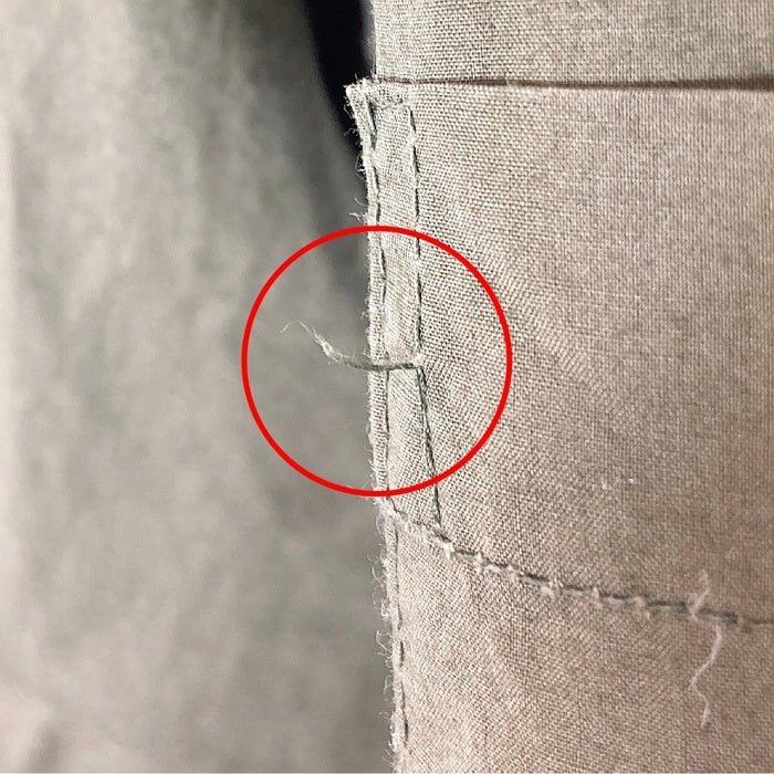BUZZ RICKSON’S バズリクソンズ BR28219 ユーティリティシャツ N-3 復刻 長袖シャツ USNスタンプ 海軍 カーキ size17 瑞穂店