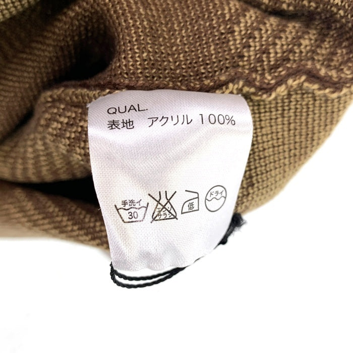 glamb グラム 大判ストール チェック柄 ブラウン アクリル GB0138/AC10 福生店