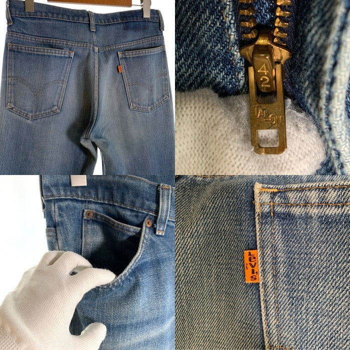 80's Levi's リーバイス 517-0917 ブーツカット デニムパンツ インディゴ TALON42 オレンジタブ Size 33×30 福生店