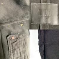 TMT ティーエムティー 19AW BLACK DENIM TRACK JACKET ブラックデニム トラックジャケット USED/ペンキ加工 TJK-F1904 Size L 福生店