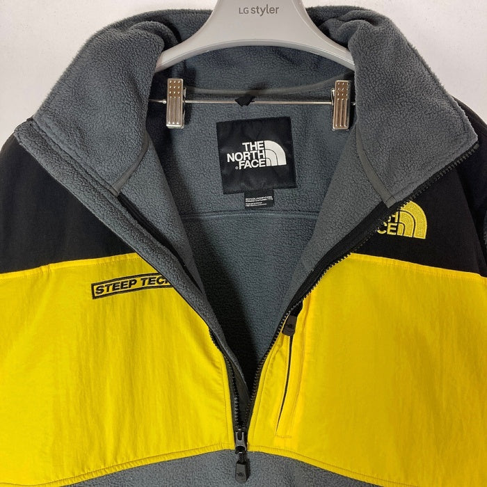 THE NORTH FACE ノースフェイス NF0A4QYQ STEEP TECH HALF ZIP FLEECE スティープテック フリースジャケット グレー sizeXXL 瑞穂店