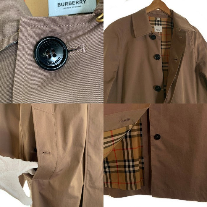 BURBERRY バーバリー ステンカラーコート 裏ノバチェック ベージュ