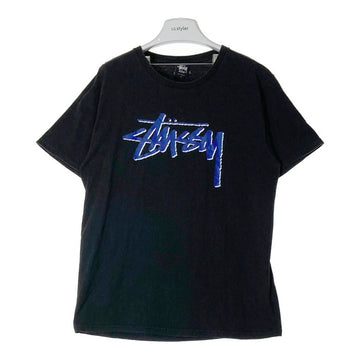 STUSSY ステューシー LOCAL COLOR D.C. ショーンフォント Tシャツ ブラック sizeM 瑞穂店