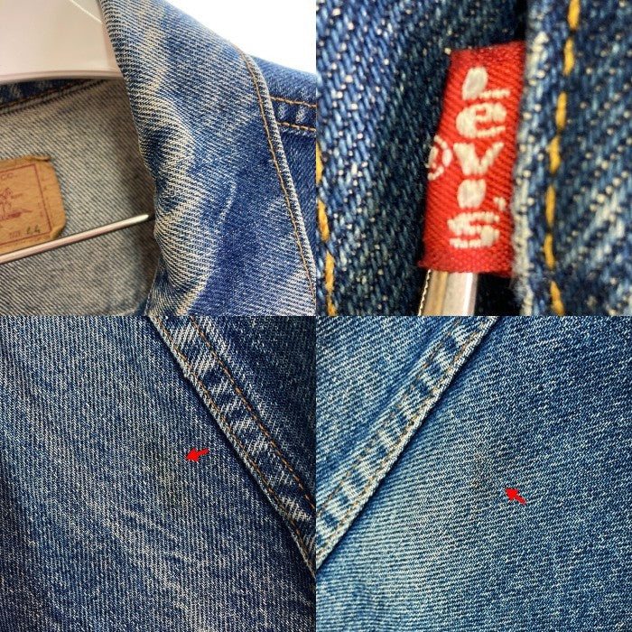 Levi's リーバイス 70506-0216 USA製 ボタン裏523 トラッカージャケット Gジャン インディゴ size44 瑞穂店