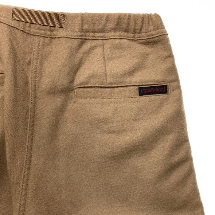 GRAMICCI グラミチ GLP-17F024 バギー ワイドパンツ ウール混 ベージュ sizeF 瑞穂店