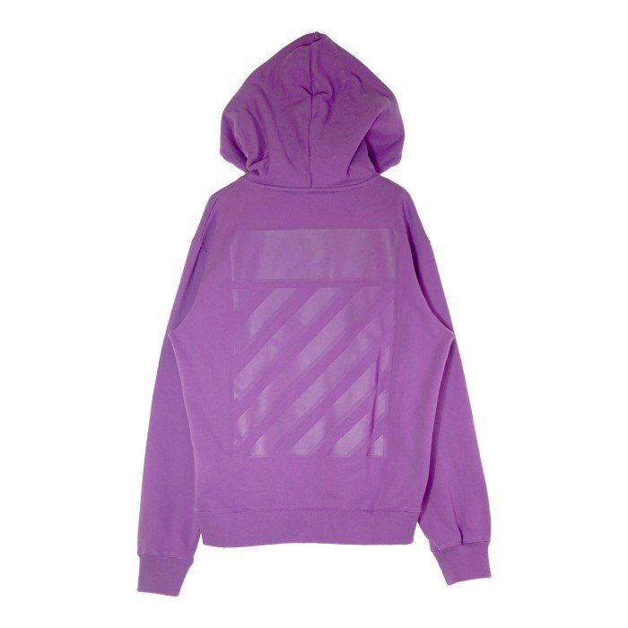 OFF-WHITE オフホワイト OMBB097S23FLE001 パーカー パープル sizeL 瑞穂店