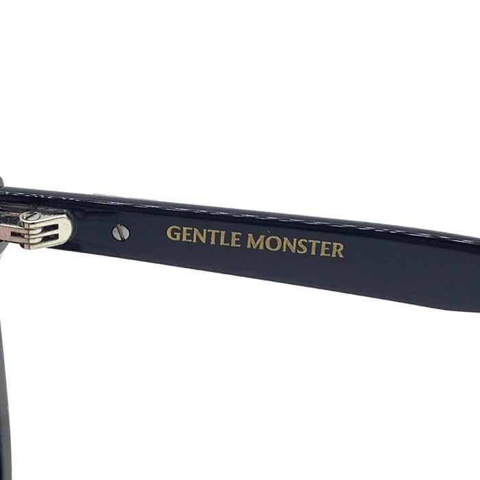 GENTLE MONSTER ジェントルモンスター BY 01 (OR) スクエア サングラス フレームブラック レンズオレンジ 福生店