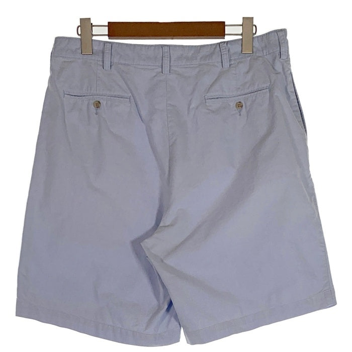 Polo by Ralph Lauren ポロラルフローレン TYLER SHORT タイラーショーツ オックスフォード 2タックショートパンツ ライトブルー Size 38 福生店